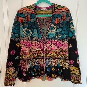 Multicoloured Designer Cardigan